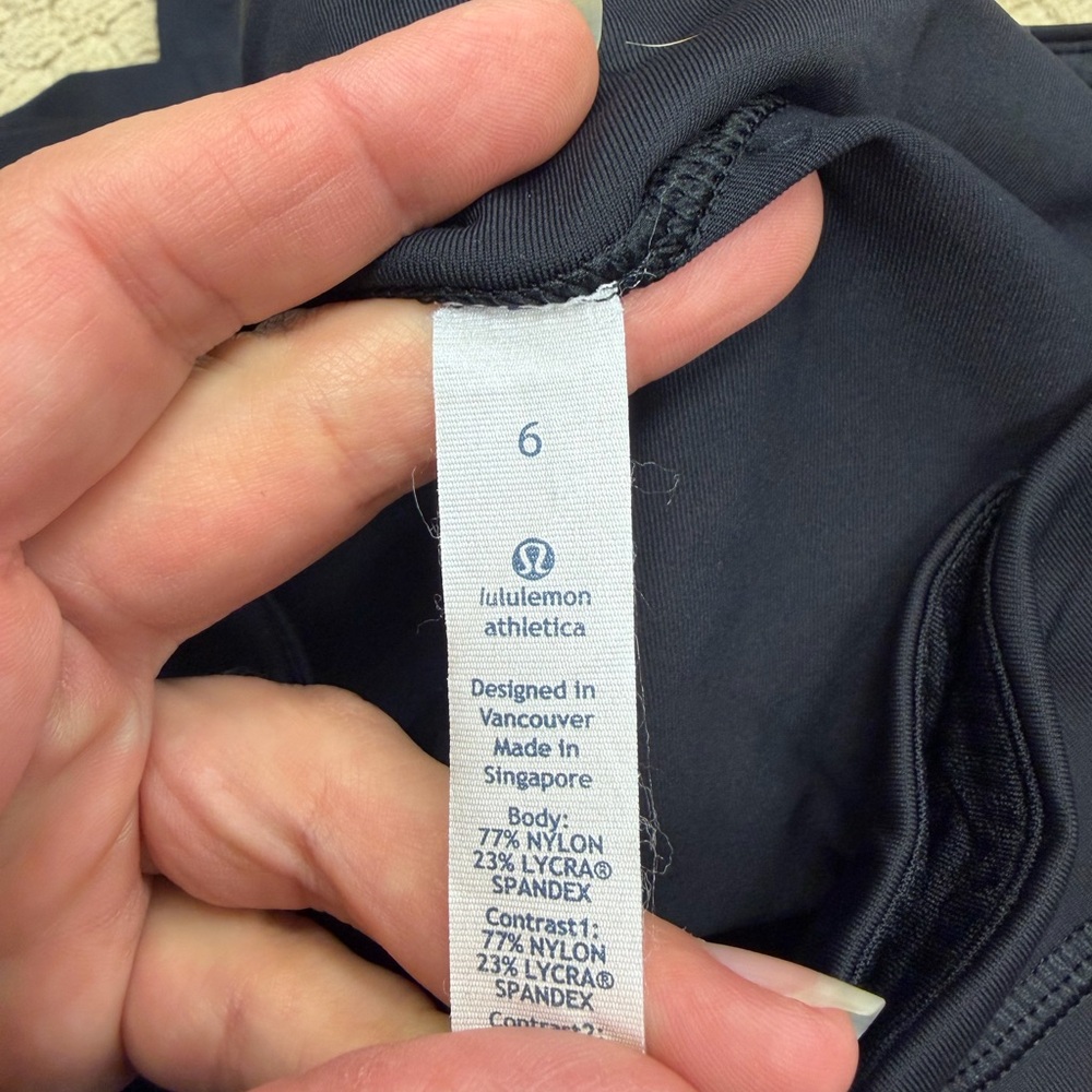 Lululemon Black Athletic Leggings
